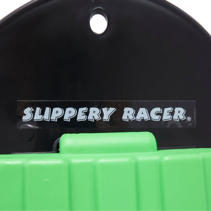 Slippery Racer Kid Foldable Downhill Outdoor Winter Ski Scooter Snow Sled, Green