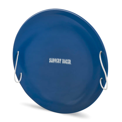 Slippery Racer ProDisc 26" Heavy Duty Metal Saucer Sled w/ Rope Handles (2 Pack)