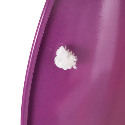 Slippery Racer ProDisc 26" Heavy Duty Metal Saucer Sled w/ Rope Handles, Purple