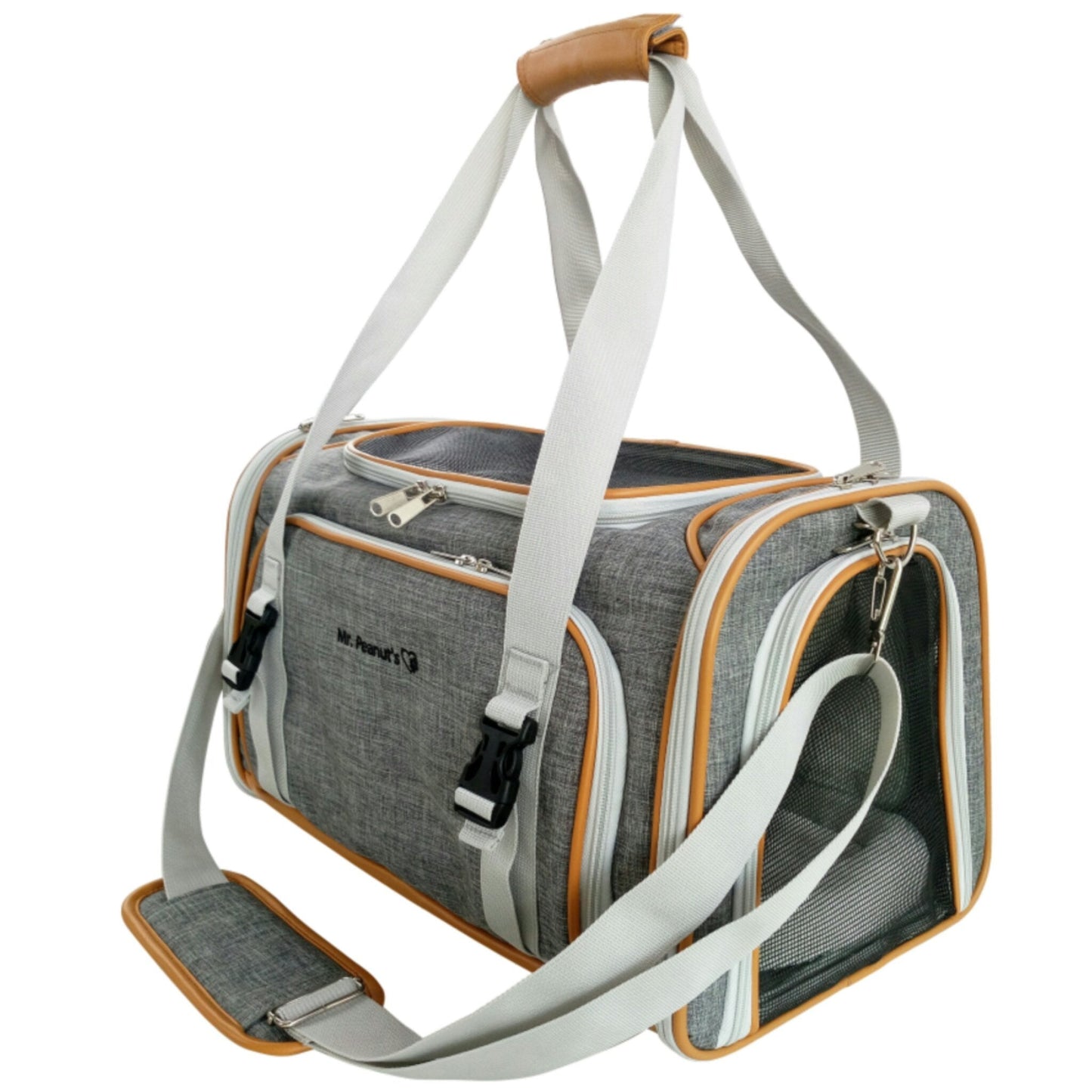 Mr. Peanut's Platinum Series Double Expandable Pet Carrier