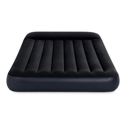 Intex Dura Beam Pillow Rest Standard Classic Air Bed Inflatable Mattress, Full