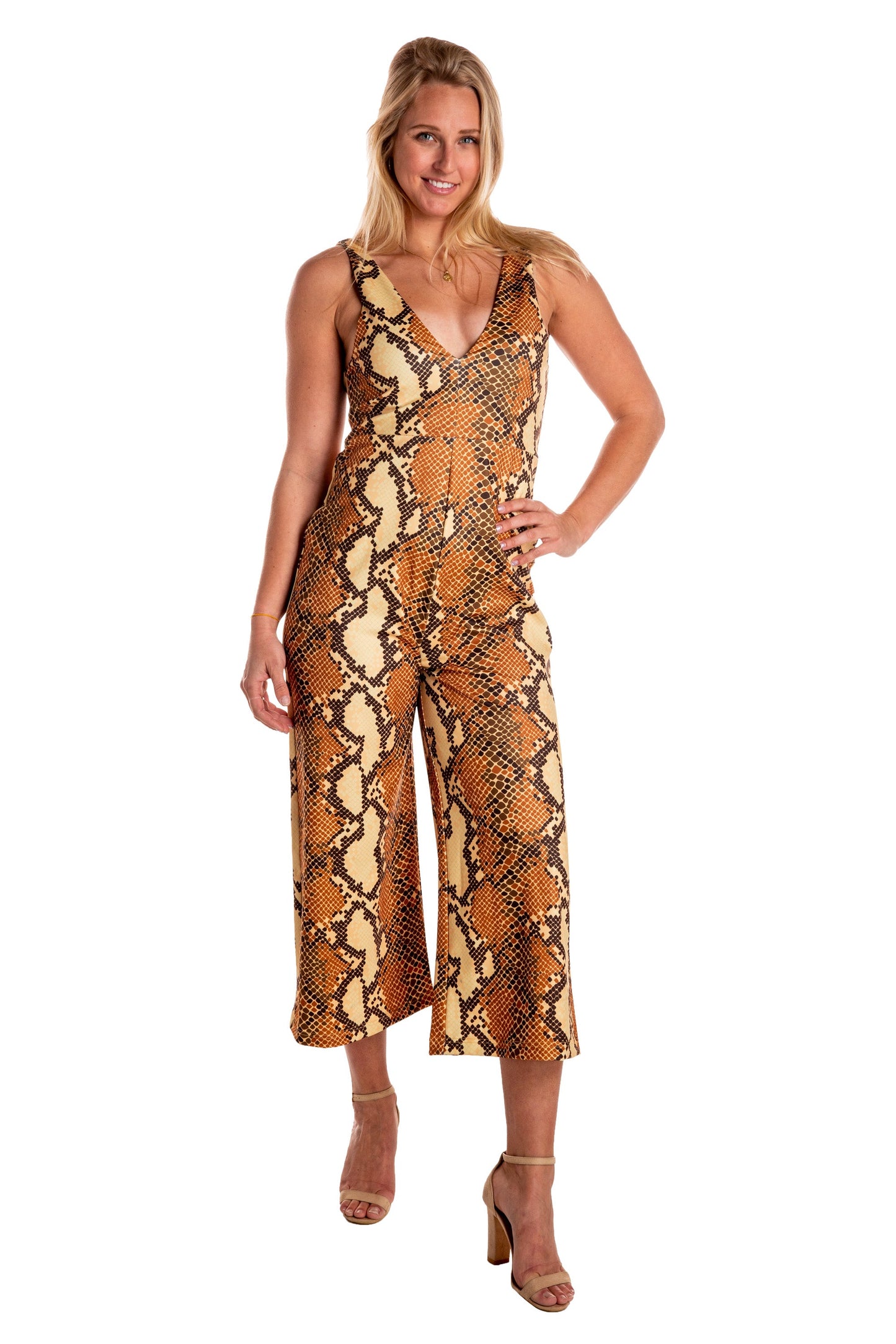 The Antidote | Snakeskin Jumpsuit