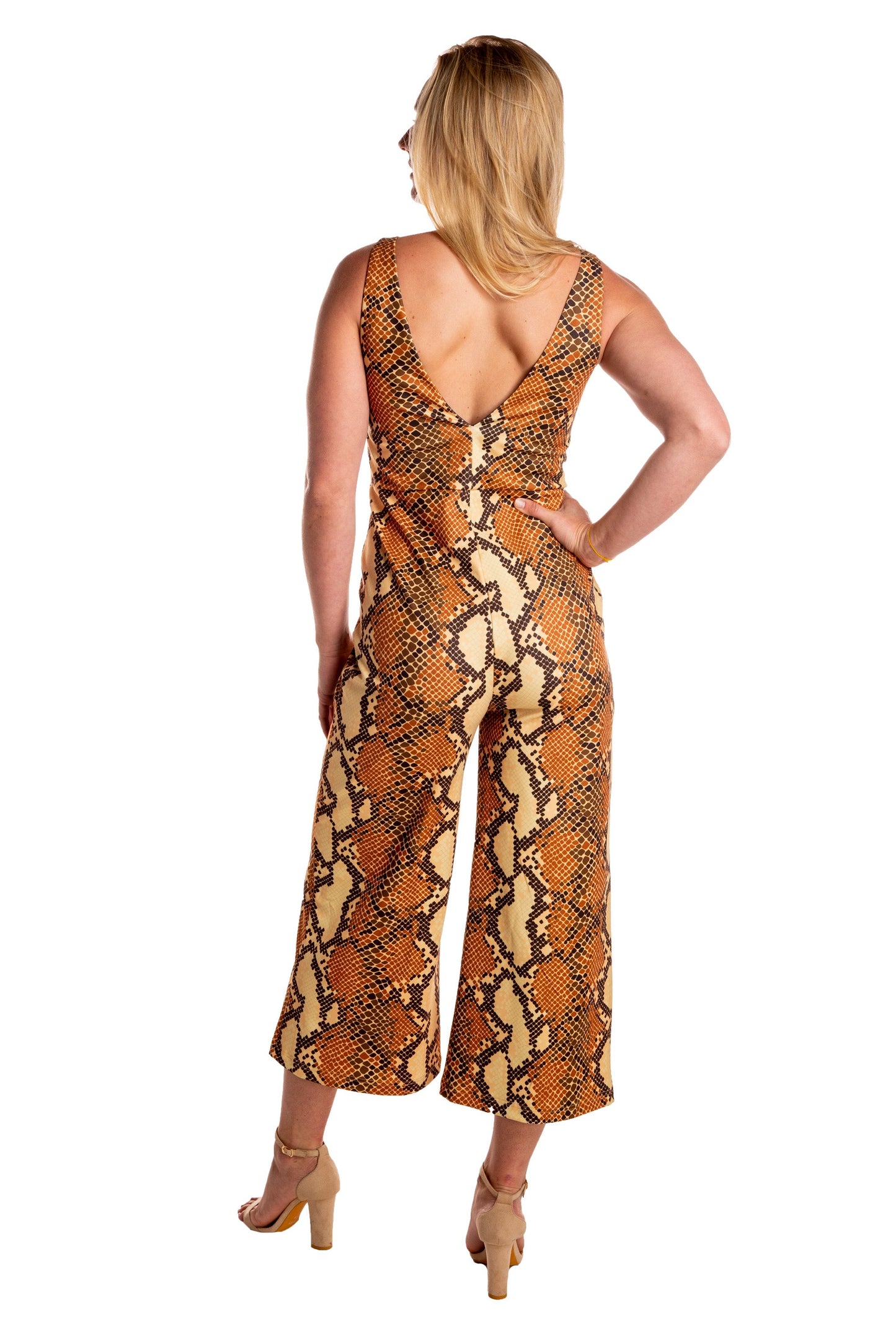 The Antidote | Snakeskin Jumpsuit