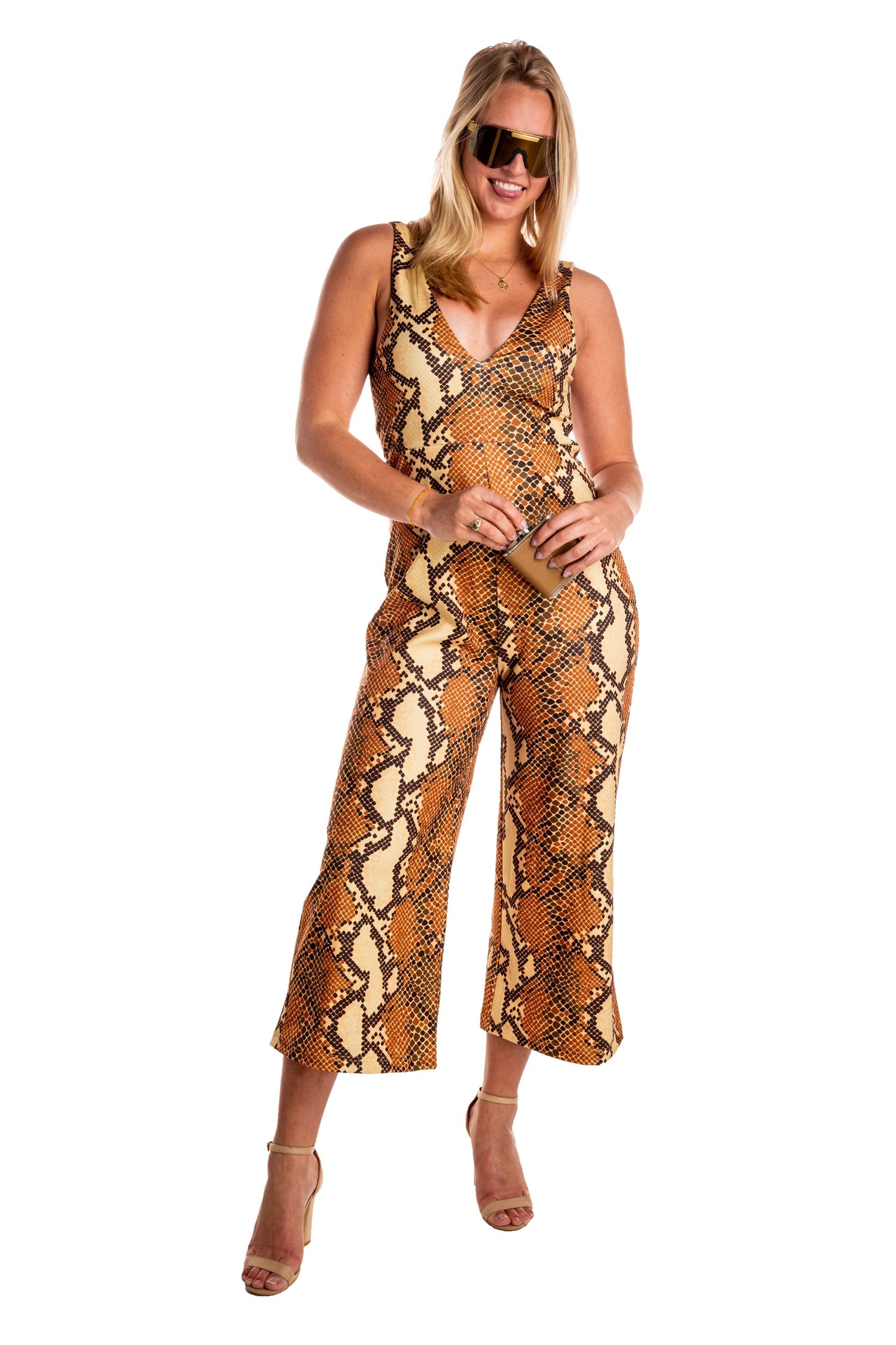 The Antidote | Snakeskin Jumpsuit