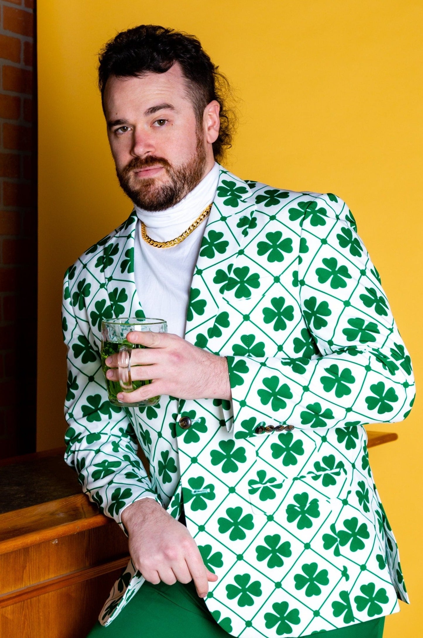 The Big Mistake | Men's Four Leaf St. Patrick's Day Suit