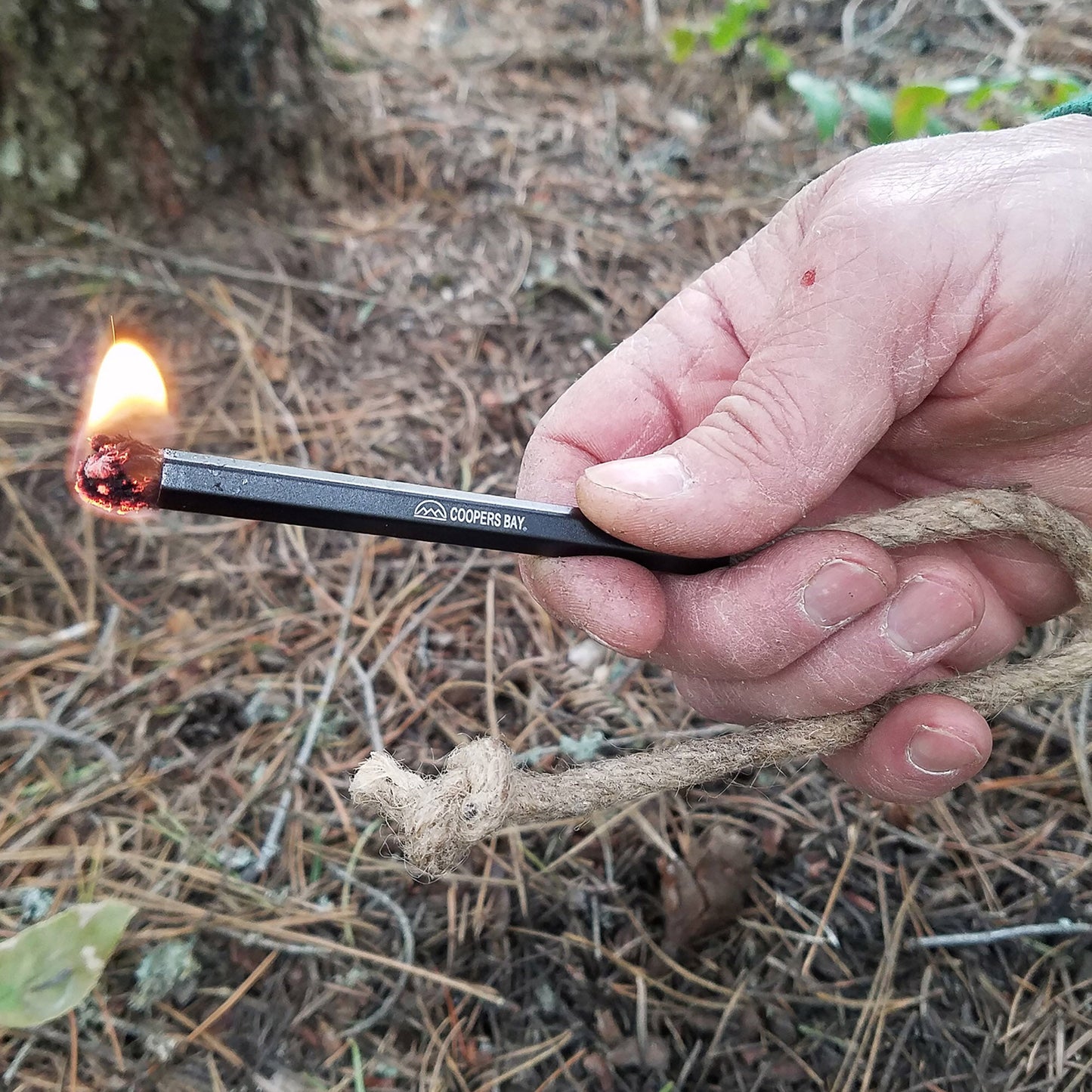 FireWick Torch Reusable Fire-Starting Tinder Tool with Multi-Use Bellows