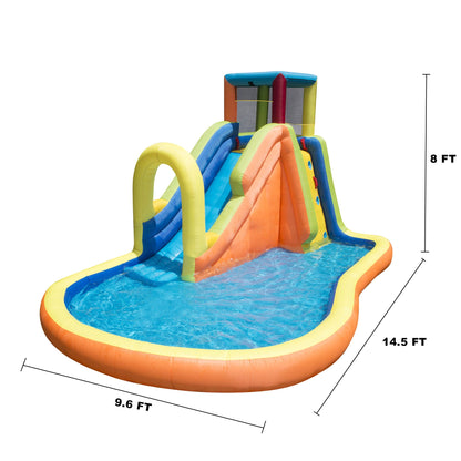 Banzai Outdoor Inflatable Pinata Bash Party Slide Aquatic Activity Water Park