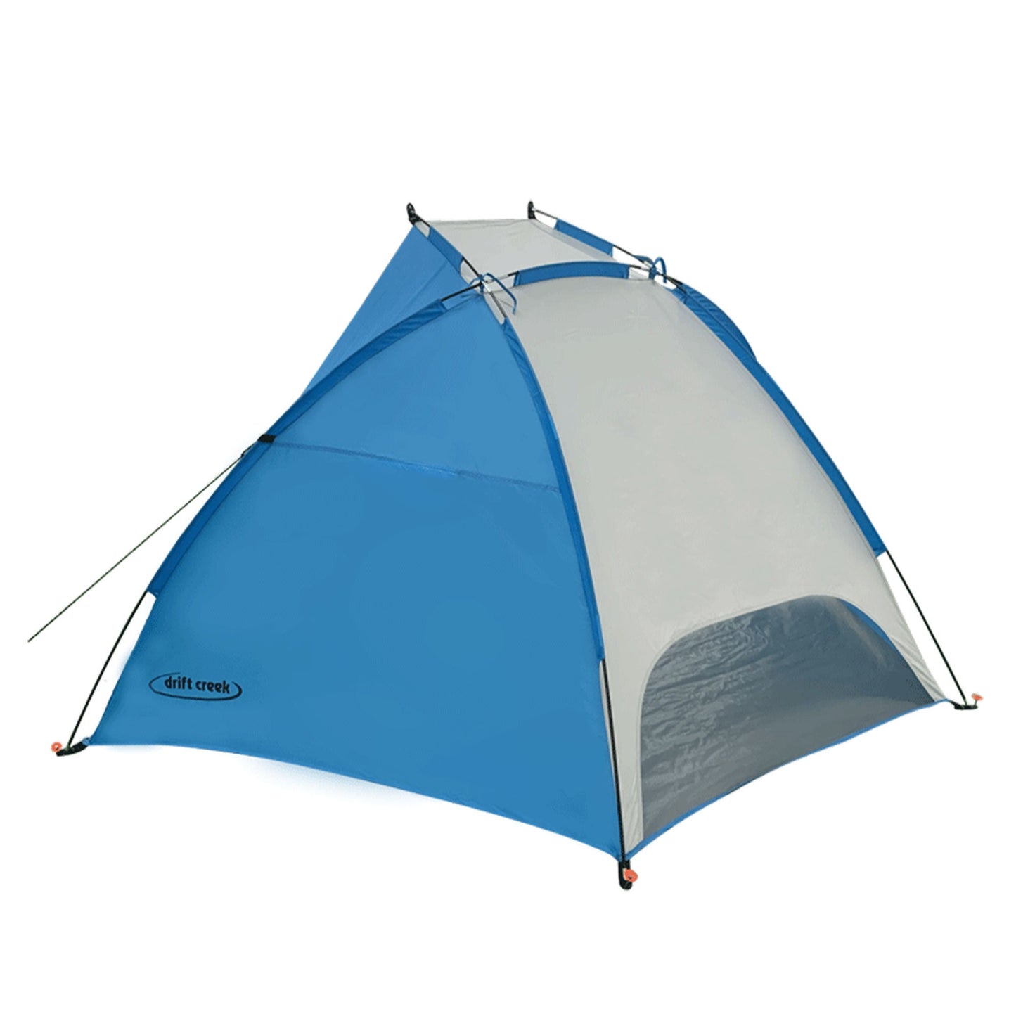 Drift Creek Outdoor Canopy Beach Shelter Sun Shade Tent with Carry Bag, Blue