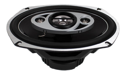 BOSS Audio P694C 6x9" 800W 4-Way 4 Ohm Car Coaxial Stereo Speakers, Pair