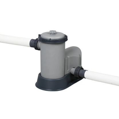 Bestway Power Steel 21' x 9' x 52" Rectangular Above Ground Swimming Pool Set