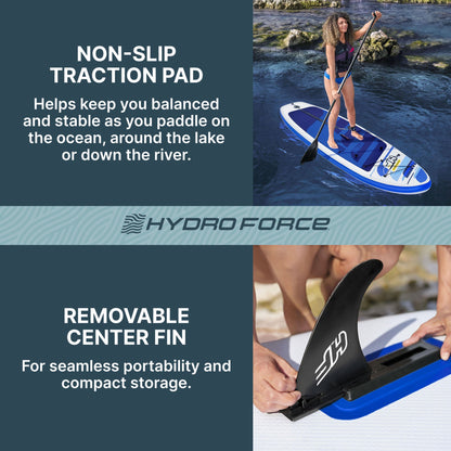 Bestway Hydro-Force Oceana Inflatable Stand-Up Paddle Board and Kayak Water Set