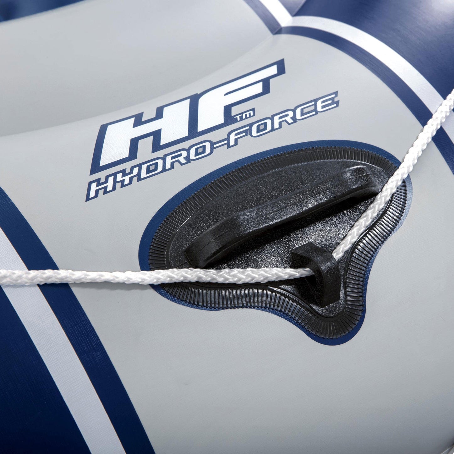 Bestway Hydro-Force Treck X3 Inflatable 3 Person Water Raft Outdoor Boat Set