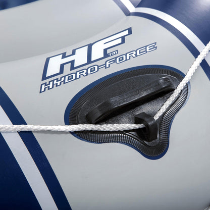 Bestway Hydro-Force Treck X3 Inflatable 3 Person Water Raft Outdoor Boat Set