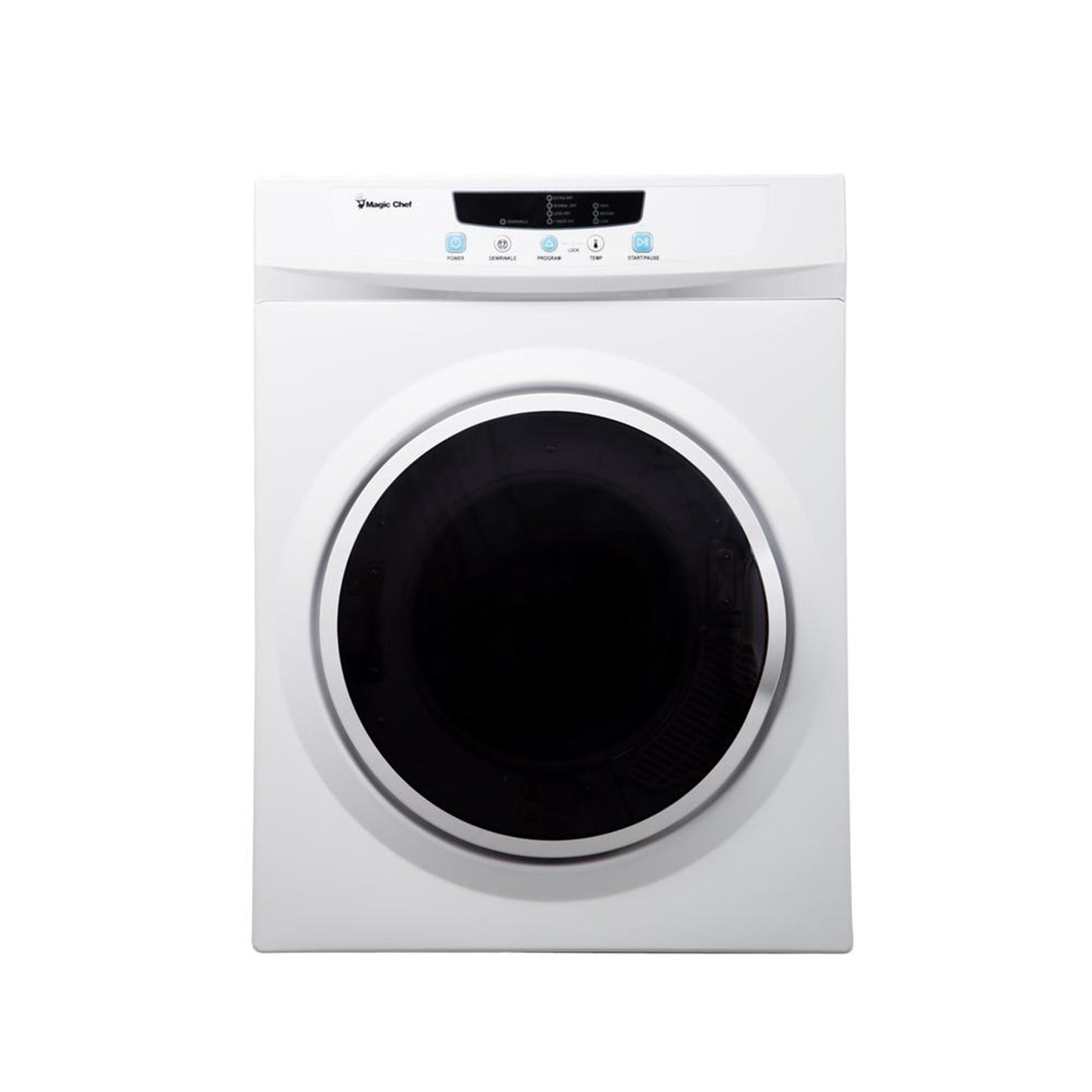 Magic Chef MCSDRY35W 3.5 Cubic Feet Compact Home Laundry Dryer Machine, White