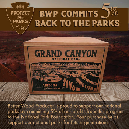 Better Wood Products Protect the Parks Fatwood Firestarter Sticks, Grand Canyon