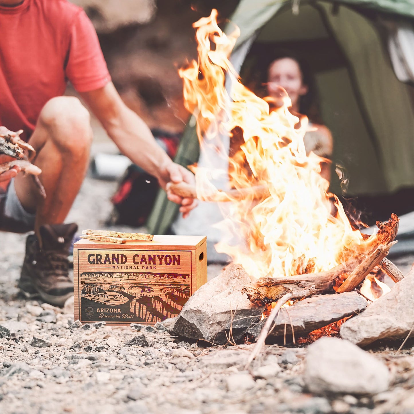 Better Wood Products Protect the Parks Fatwood Firestarter Sticks, Grand Canyon