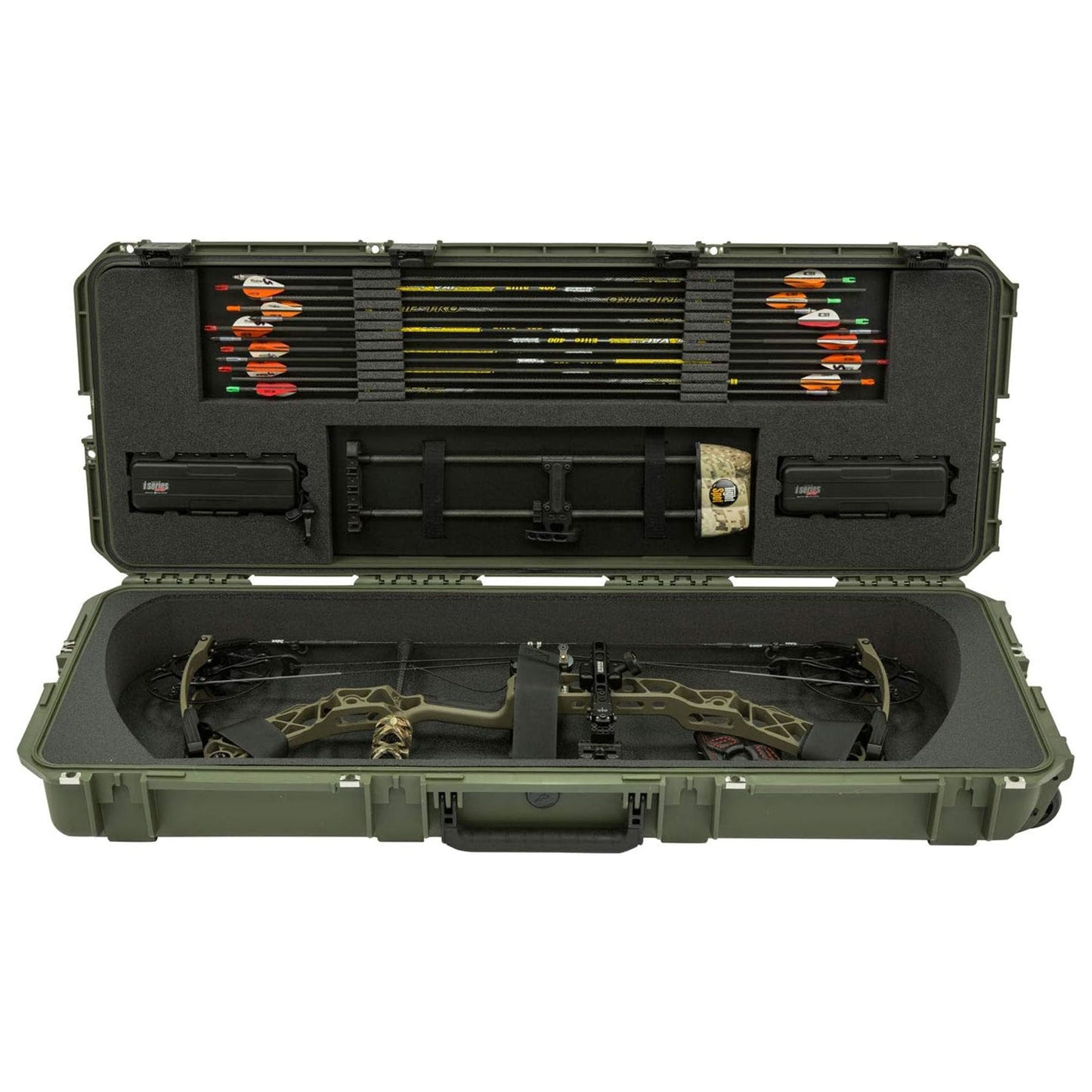 SKB Cases iSeries 4214 Hard Exterior Parallel Limb Bow Case, Green