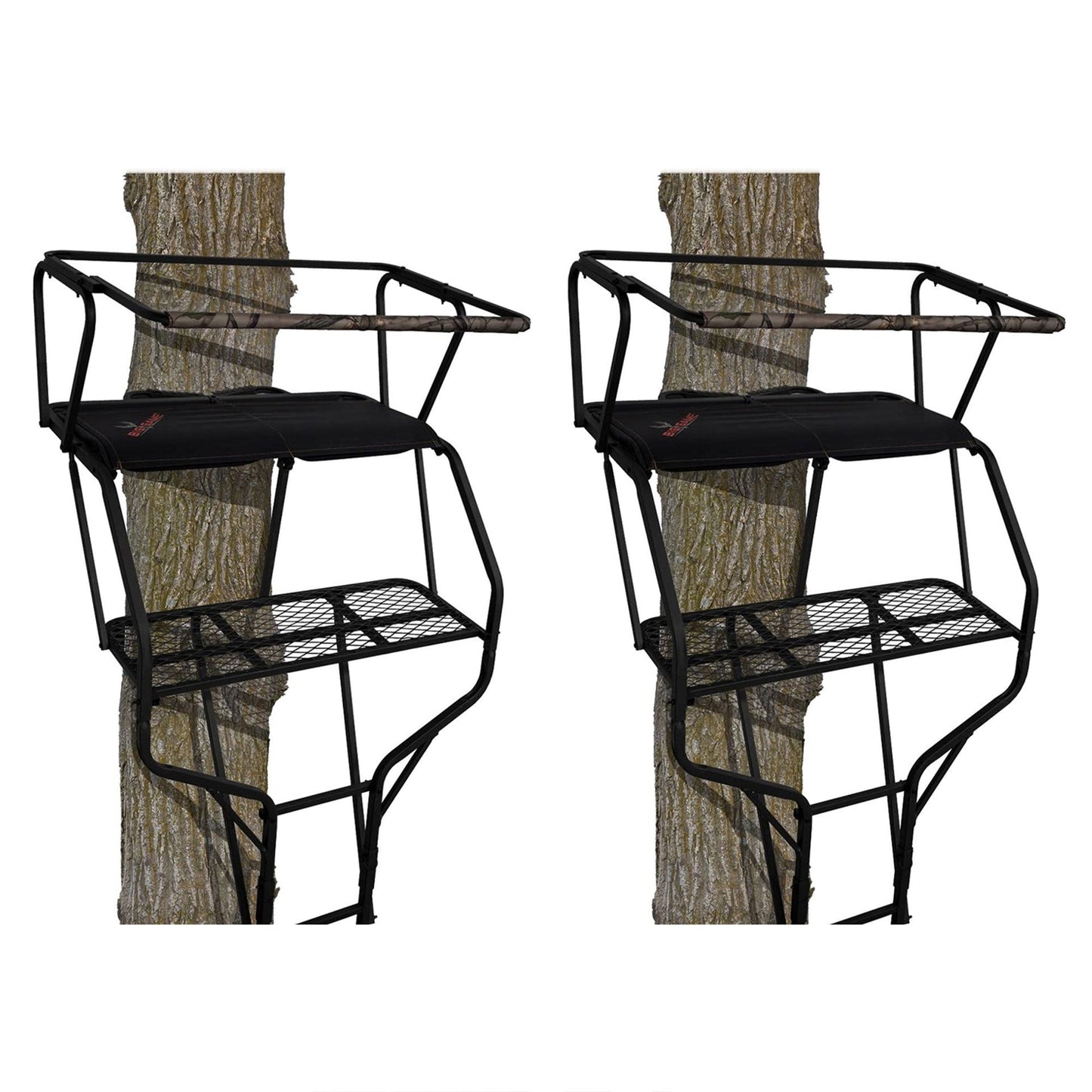 Big Game Guardian DXT Portable 2 Hunter Tree Ladder Stand, 18 Foot (2 Pack)