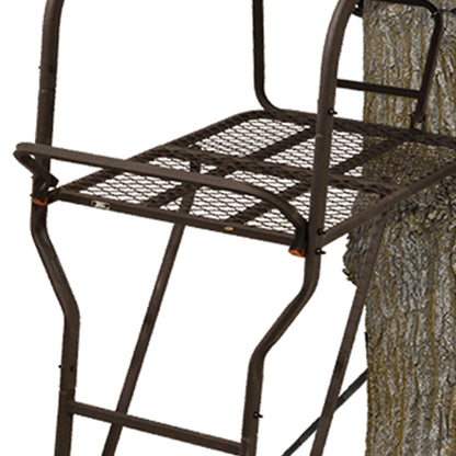 Big Game Hunter HD 1.5 Deer Hunting 18.5 Foot 1 Person Ladder Tree Stand, 2 Pack