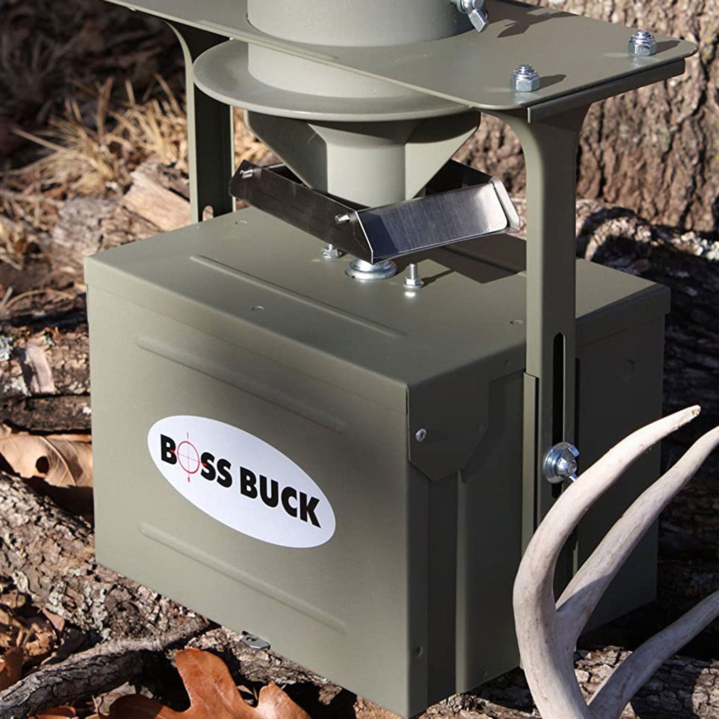 Boss Buck BB-1.5BB 12V High Torque Motor Hunting Game Feeder Kit w/ Timer Holder