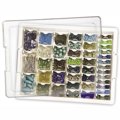 Bead Storage Solutions 45pcs Craft Organizer & 82pcs Tiny Supplies Organizer