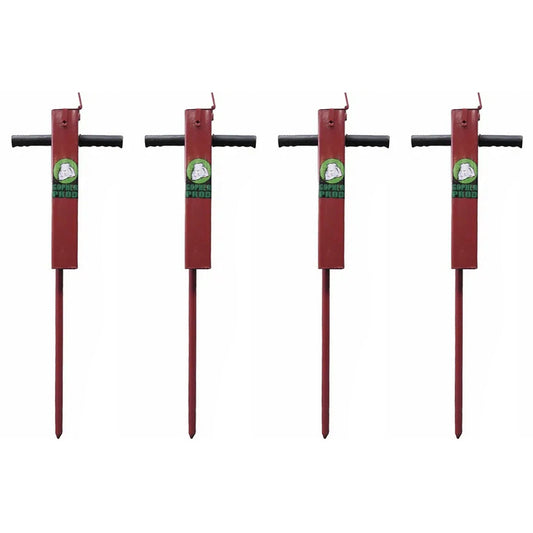 Rugged Ranch Professional Gopher Prod Tool, Red (4 Pack)