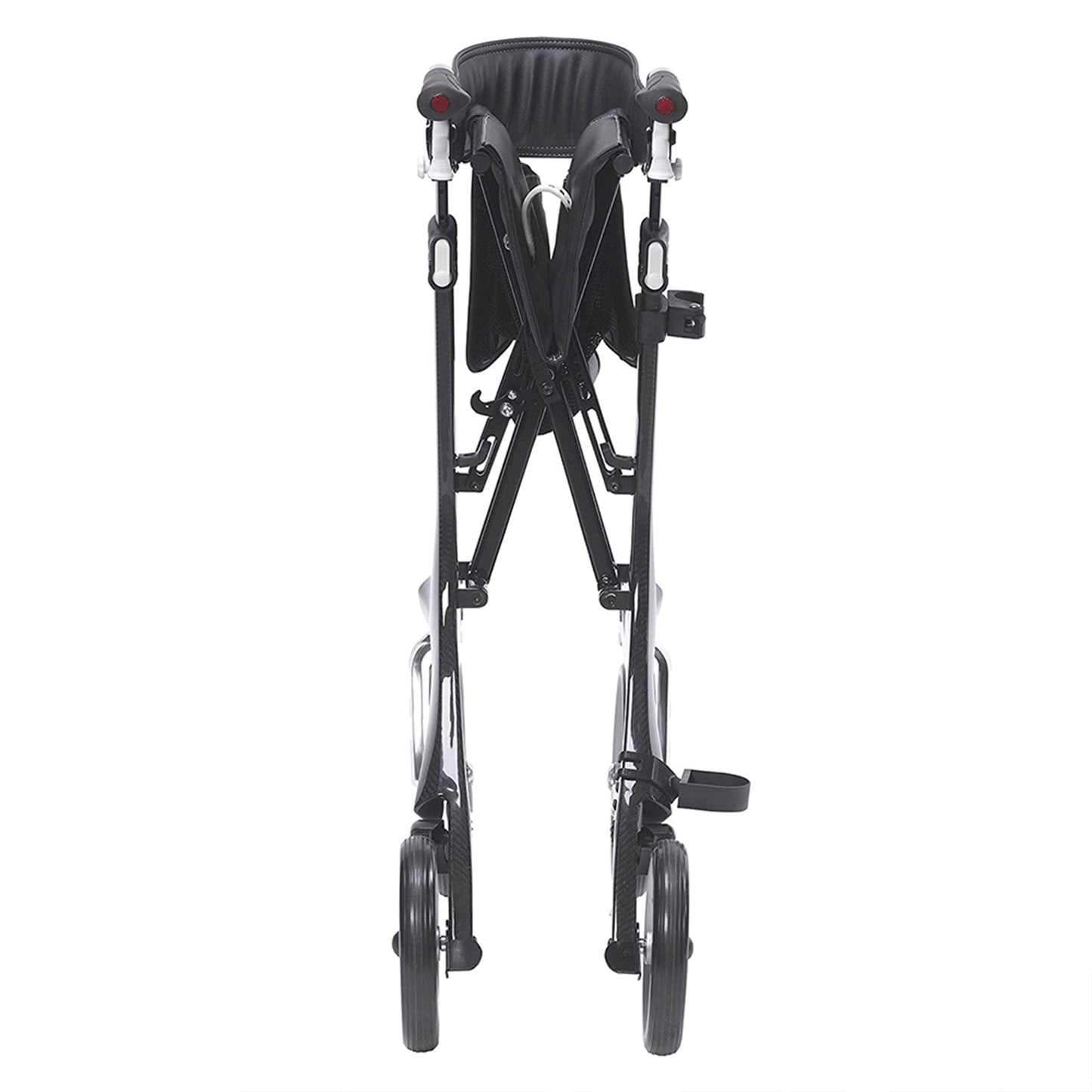 Drive Medical Nitro Elite CF Carbon Fiber Rollator Walker Chair w/ Brake, Black