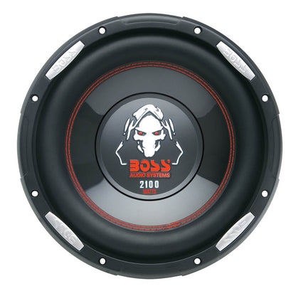 BOSS Audio Phantom 10" 2100W DVC 4-Ohm Deep Bass Car Subwoofer | P106DVC