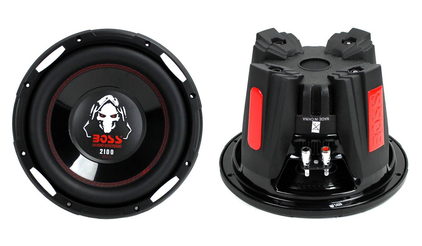BOSS AUDIO Phantom P106DVC 10" 4200W DVC Car Subwoofers Power Subs PAIR