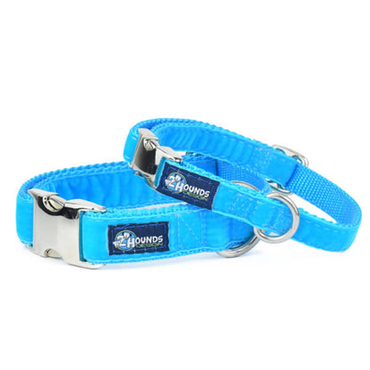 Turquoise Velvet Essential Dog Collar