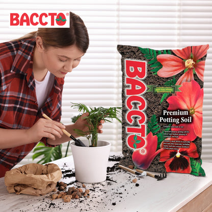 Michigan Peat All Purpose Premium Potting Soil w Perlite Fertilizer, 50 lb