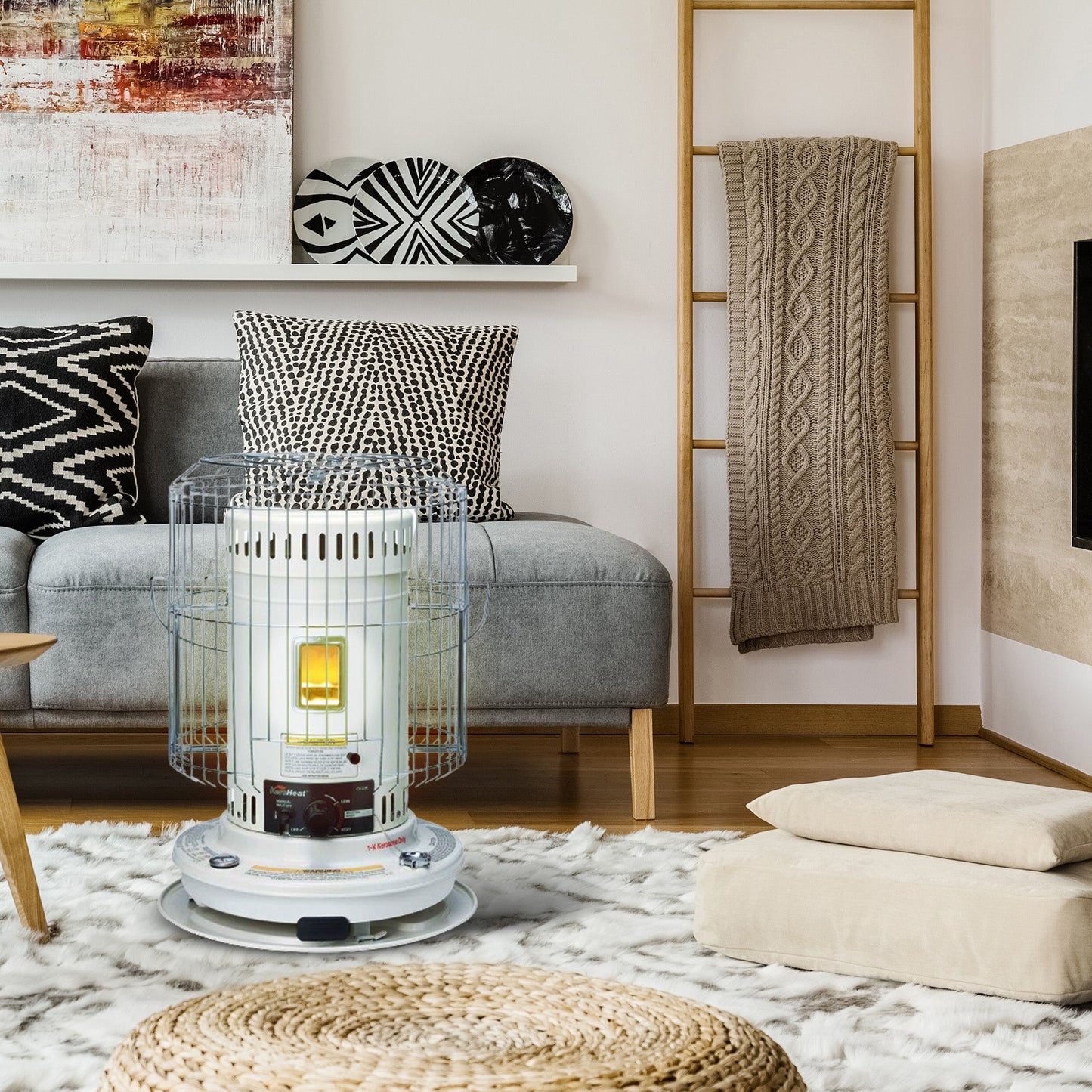 Sengoku KeroHeat 23,500 BTU Indoor & Outdoor Portable Convection Kerosene Heater