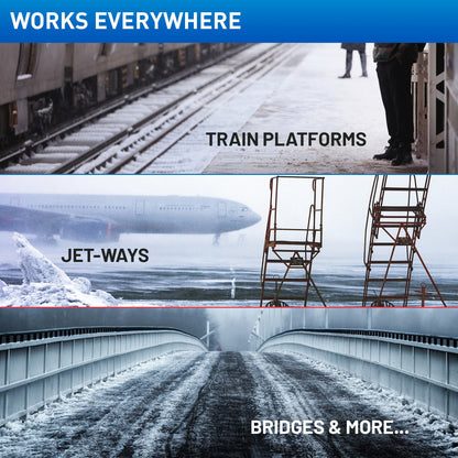 Safe Thaw Industrial Strength Salt Free Traction Agent Ice Melter, 43 Pounds