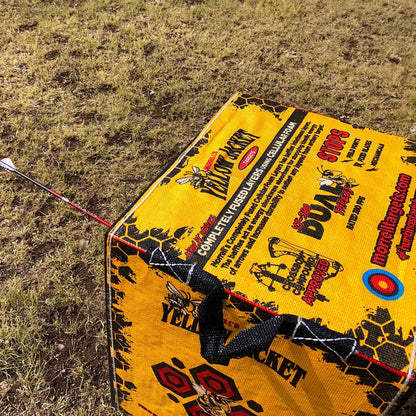 Morrell Yellow Jacket Dual Threat 380 FPS Foam Archery Target Block for All Bows