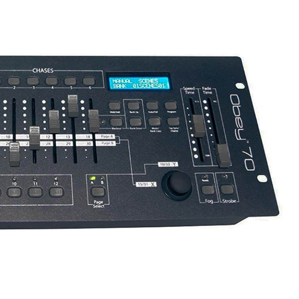Chauvet DJ Obey 70 Mountable 384 Channel LED Light, Fog & Strobe DMX Controller