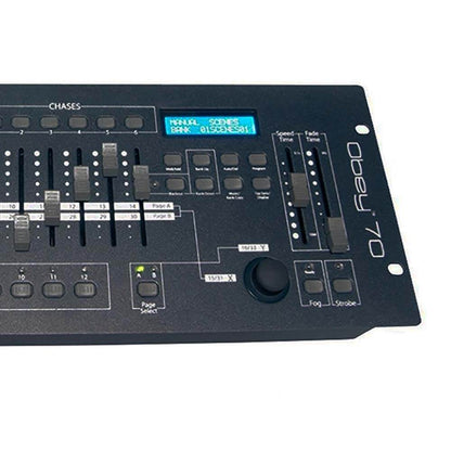 Chauvet DJ Obey 70 Mountable 384 Channel LED Light, Fog & Strobe DMX Controller