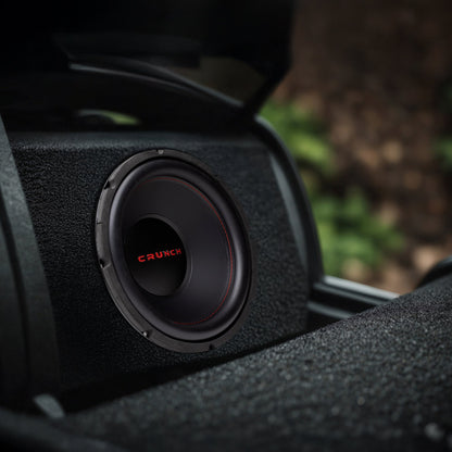 Crunch CRW12D4 12 Inch 800 Watt MAX 4 Ohm Dual Voice Coil Car Subwoofer Speaker