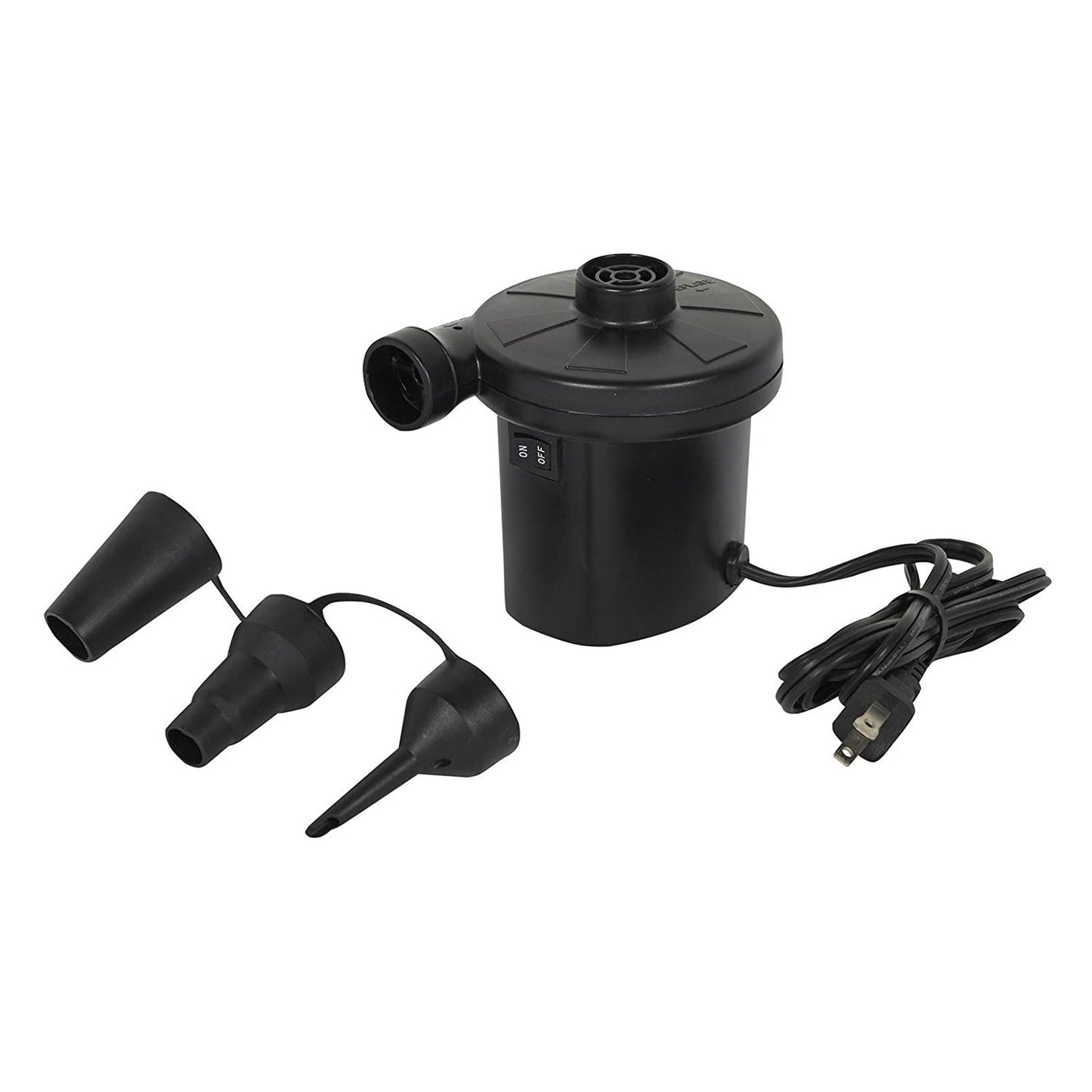 Insta-Bed 14 Inch Queen Air Bed Inflatable Mattress w/ External AC Pump and Bag