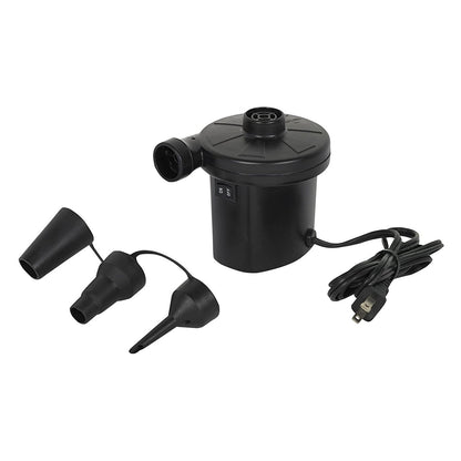 Insta-Bed 14 Inch Queen Air Bed Inflatable Mattress w/ External AC Pump and Bag