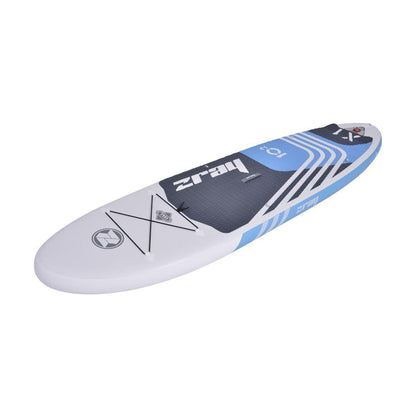 Zray 10'2" X-Rider X1 Inflatable SUP All Around Paddle Board Kit, Blue/White