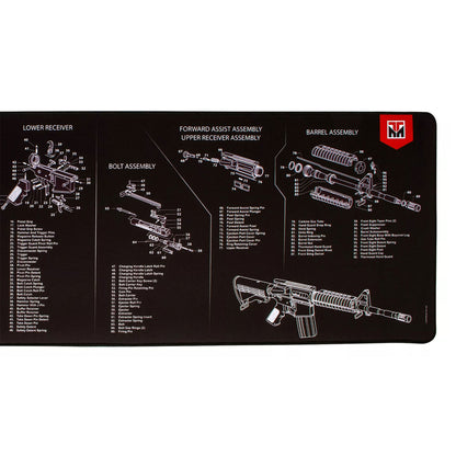 TekMat TEK-R44 Ultra Premium Gun Cleaning Mat Accessory with Print