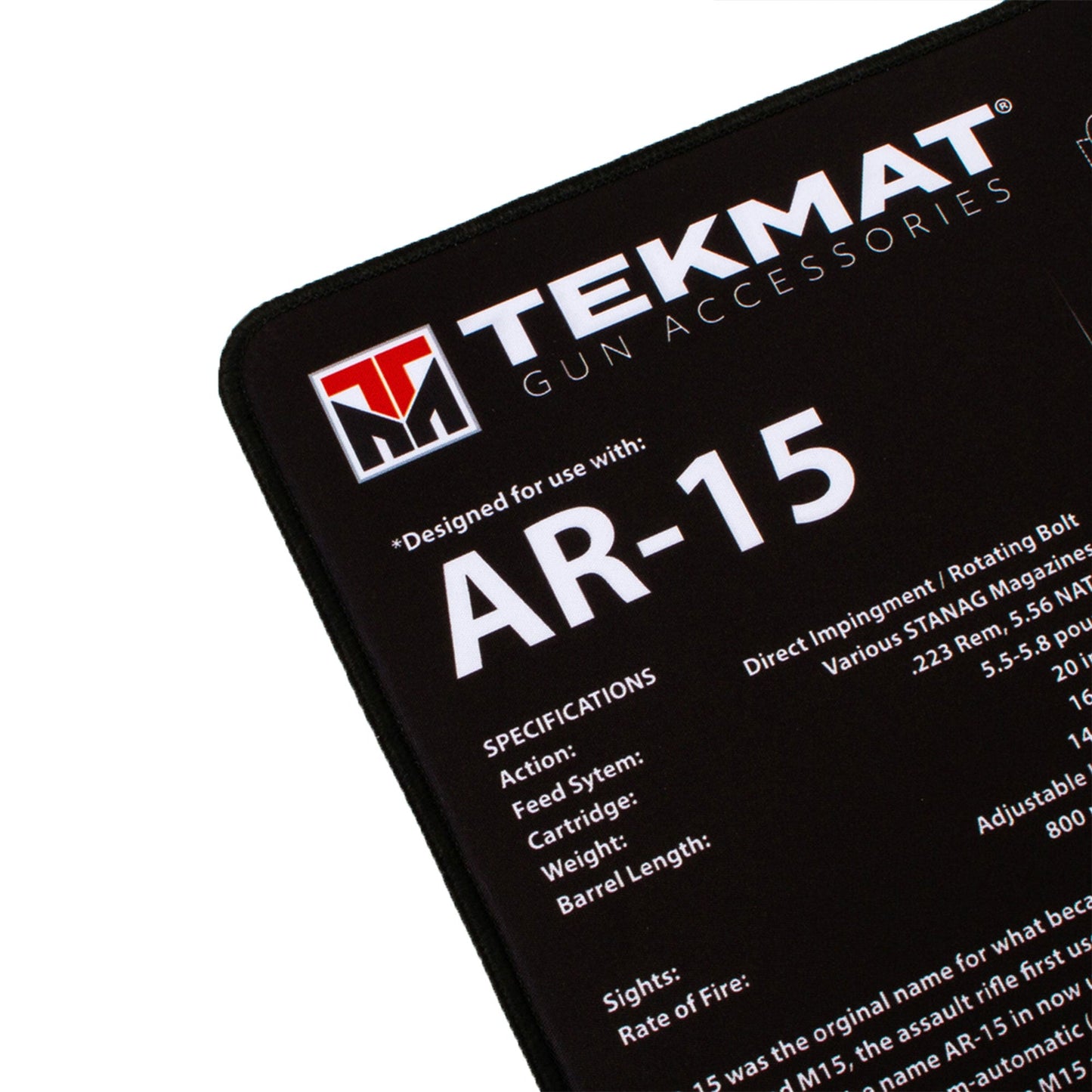 TekMat TEK-R44 Ultra Premium Gun Cleaning Mat Accessory with Print