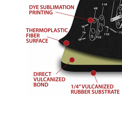 TekMat TEK-R44 Ultra Premium Gun Cleaning Mat Accessory with Print