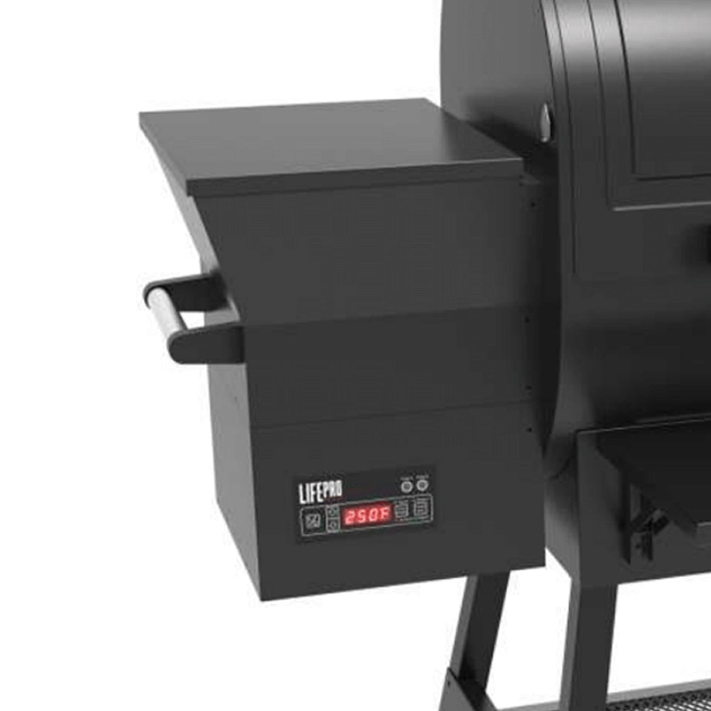 LifePro SCSP2000LP 2000 Square Inch Barrel Precision Wood Pellet Smoker Grill