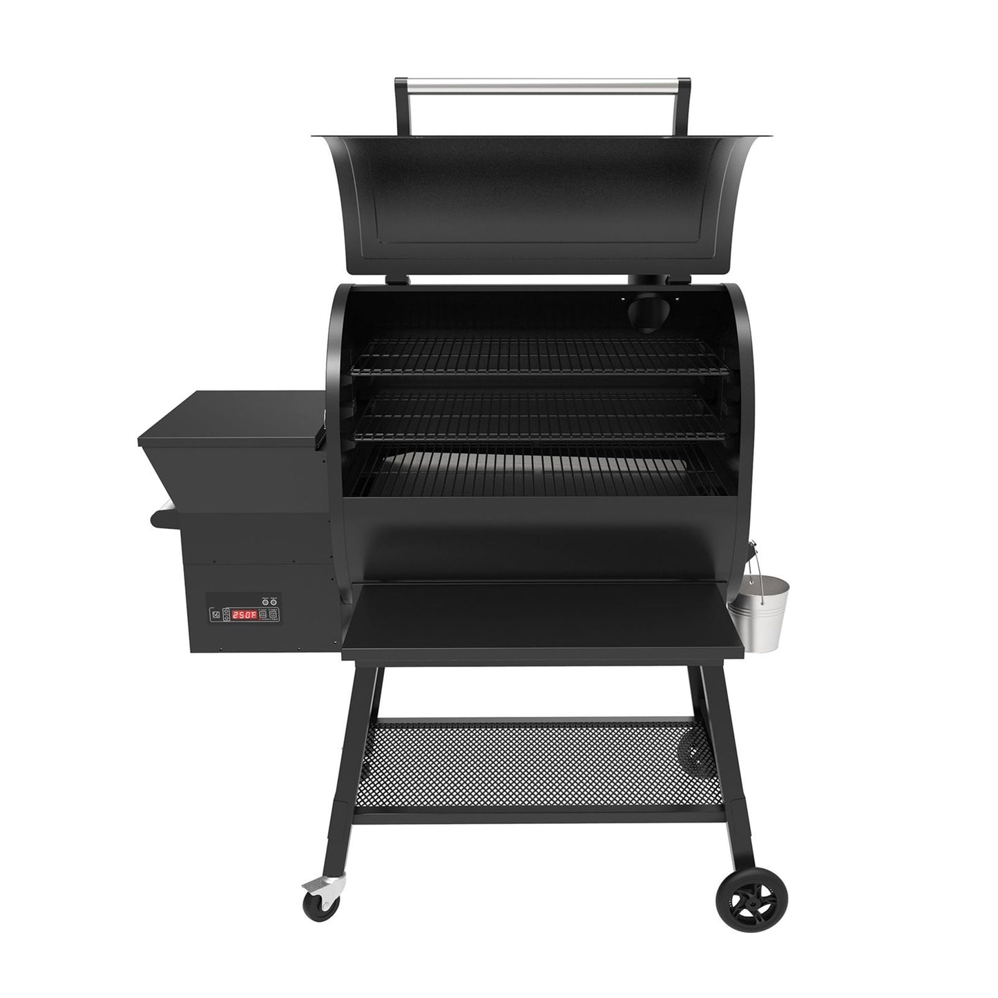 LifePro SCSP1500LP 1500 Square Inch Barrel Precision Wood Pellet Smoker Grill