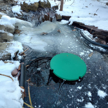 Farm Innovators PS-200 Cast Aluminum 200 Watt All Pond Floating De-Icer Heater