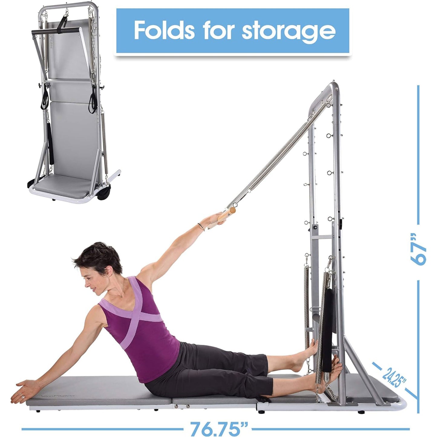 Stamina 55-5604 AeroPilates Precision Studio Tower Strength and Toning System