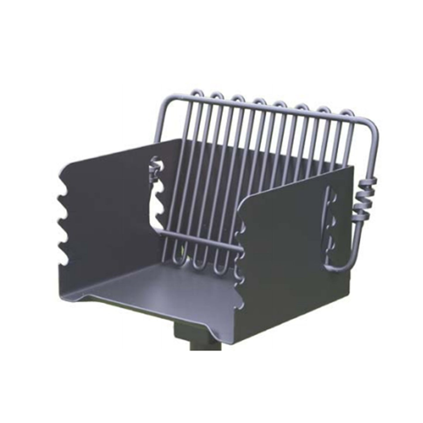 Pilot Rock CBP-135 Park Style Outdoor Camping BBQ Charcoal Grill with Swivel