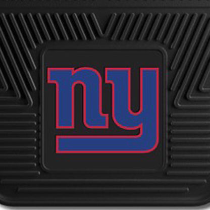 Fanmats 27x17 Inch Vinyl Front Car Floor Mat 2 Piece Set, NFL New York Giants