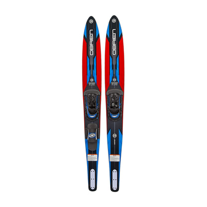 O'Brien Watersports Adult 68 inches Performer Combo Water Skis, Multicolor